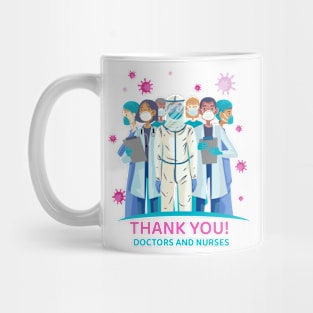 Thank you... Doctors and Nurses Mug